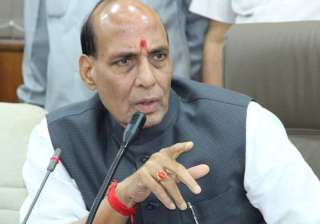 File pic of Union Home Minister Rajnath Singh -... File pic of Union Home Minister Rajnath Singh -...