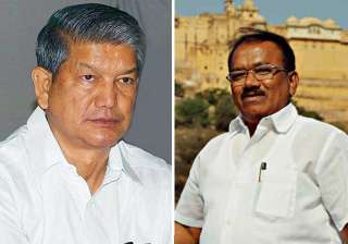 Harish Rawat and Laxmikant Parsekar - India TV Harish Rawat and Laxmikant Parsekar - India TV