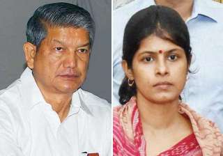 Harish Rawat and Swati Singh - India TV Harish Rawat and Swati Singh - India TV