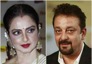 rekha, Sanjay Dutt, amitabh bachchan - India TV rekha, Sanjay Dutt, amitabh bachchan - India TV