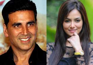 Akshay Kumar and Sana Khan Akshay Kumar and Sana Khan