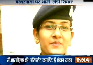 CRPF’s ‘Lady Singham’, the officer who... CRPF’s ‘Lady Singham’, the officer who...