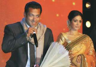 Salman Khan and Sridevi - India TV Salman Khan and Sridevi - India TV