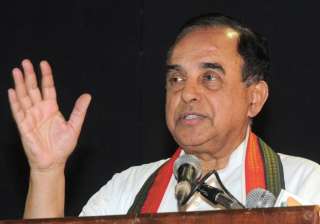 File pic of Subramanian Swamy - India TV File pic of Subramanian Swamy - India TV
