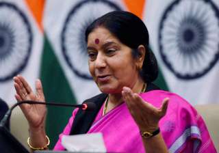 Indian Woman, Sushma Swaraj, Report, Frankfurt - India TV Indian Woman, Sushma Swaraj, Report, Frankfurt - India TV
