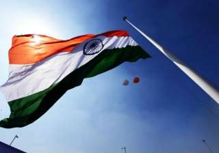 The Tricolour on India's tallest mast was... The Tricolour on India's tallest mast was...