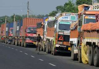 Truckers to go on indefinite strike from April 1... Truckers to go on indefinite strike from April 1...