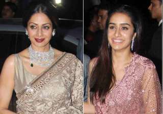 Sridevi and Shraddha Kapoor - India TV Sridevi and Shraddha Kapoor - India TV