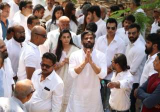 Suniel Shetty's father Veerapa Shetty's funeral -... Suniel Shetty's father Veerapa Shetty's funeral -...