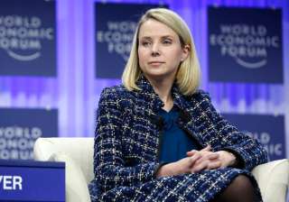 File pic - Yahoo CEO Marissa Mayer at World... File pic - Yahoo CEO Marissa Mayer at World...