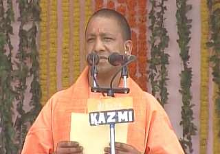 Yogi Adityanath to take oath as UP CM today -... Yogi Adityanath to take oath as UP CM today -...