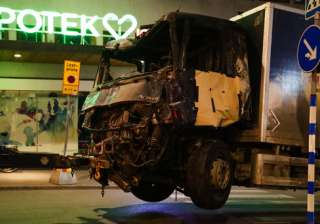 Hijacked truck - India TV Hijacked truck - India TV