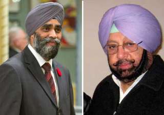Harjit Singh Sajjan, Captain Amarinder Singh - India TV Harjit Singh Sajjan, Captain Amarinder Singh - India TV