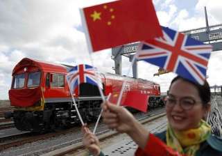 First ‘Silk Road’ train from Britain to China... First ‘Silk Road’ train from Britain to China...