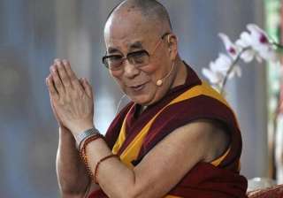 File pic of Tibetan spiritual guru Dalai Lama -... File pic of Tibetan spiritual guru Dalai Lama -...