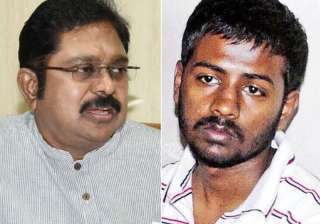 File pic of Dinakaran and Sukesh Chandrasekhar -... File pic of Dinakaran and Sukesh Chandrasekhar -...