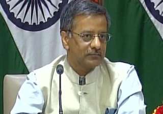 File pic of MEA spokesperson Gopal Baglay - India... File pic of MEA spokesperson Gopal Baglay - India...