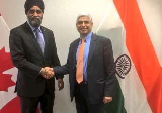Canadian Defence Minister began his India visit... Canadian Defence Minister began his India visit...