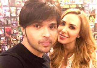 Himesh Reshammiya and Iulia Vantur Himesh Reshammiya and Iulia Vantur