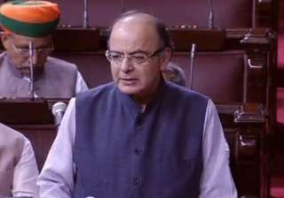 File pic - FM Arun Jaitley speaks on the floor of... File pic - FM Arun Jaitley speaks on the floor of...