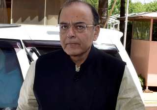 File pic of FM Arun Jaitley outside Parliament -... File pic of FM Arun Jaitley outside Parliament -...