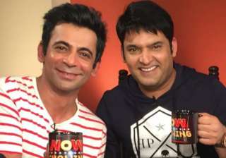 Sunil Grover and Kapil in a different shows –... Sunil Grover and Kapil in a different shows –...