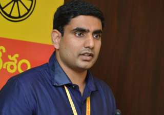Chandrababu Naidu’s son Lokesh inducted in AP... Chandrababu Naidu’s son Lokesh inducted in AP...