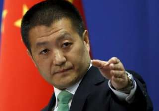 File pic of Chinese Foreign Ministry spokesman Lu... File pic of Chinese Foreign Ministry spokesman Lu...