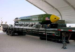 Five facts to know about largest non-nuclear bomb... Five facts to know about largest non-nuclear bomb...