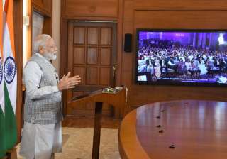PM Modi addressing the 50th year celebrations of... PM Modi addressing the 50th year celebrations of...