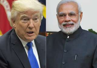 File pic - US President Donald Trump and PM... File pic - US President Donald Trump and PM...