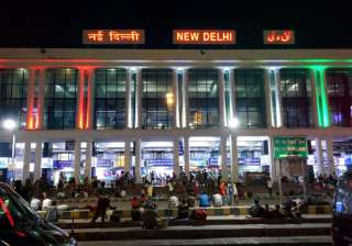 File pic - An outside view of New Delhi Railway... File pic - An outside view of New Delhi Railway...