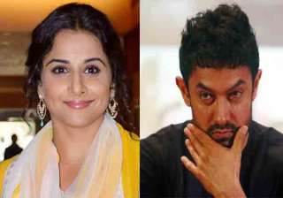 Vidya Balan, Aamir Khan Vidya Balan, Aamir Khan