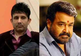 KRK and Mohanlal - India TV KRK and Mohanlal - India TV