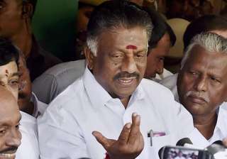 File pic of O Panneerselvam - India TV File pic of O Panneerselvam - India TV