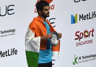 File pic of shuttler Sai Praneeth - India TV File pic of shuttler Sai Praneeth - India TV