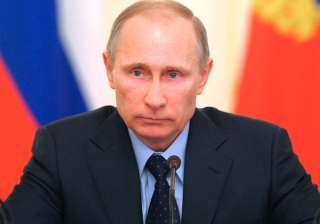 File pic of Russian President Vladimir Putin -... File pic of Russian President Vladimir Putin -...