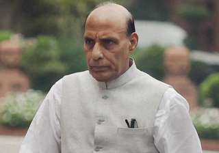 File pic of Union Home Minister Rajnath Singh -... File pic of Union Home Minister Rajnath Singh -...