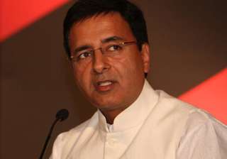 File pic of Congress spokesperson Randeep Singh... File pic of Congress spokesperson Randeep Singh...