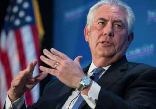 File pic of Secretary of State Rex Tillerson -... File pic of Secretary of State Rex Tillerson -...
