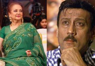 Saira Banu and Jackie Shroff - India TV Saira Banu and Jackie Shroff - India TV