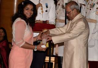 File pic - President confers Padma Shri on Sakshi... File pic - President confers Padma Shri on Sakshi...