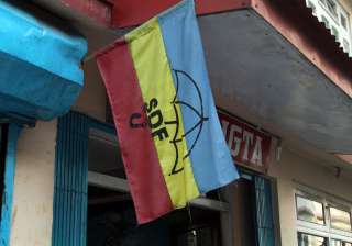 Sikkim Democratic Front Flag Sikkim Democratic Front Flag