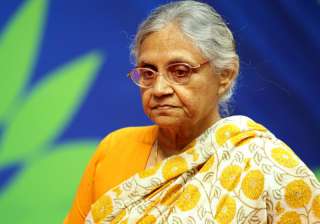 File pic of former Delhi CM Sheila Dikshit -... File pic of former Delhi CM Sheila Dikshit -...