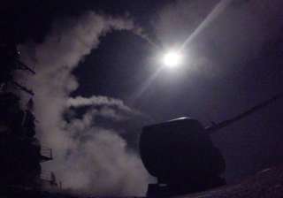 USS Porter (DDG 78) launches a tomahawk land... USS Porter (DDG 78) launches a tomahawk land...