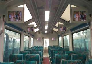 Suresh Prabhu launches new rail coach with glass... Suresh Prabhu launches new rail coach with glass...