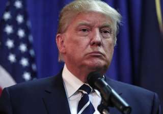 File pic of US President Donald Trump - India TV File pic of US President Donald Trump - India TV