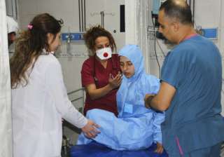 Syrian gas victims - India TV Syrian gas victims - India TV