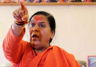 Ready to go to jail for Ayodhya: Uma Bharti... Ready to go to jail for Ayodhya: Uma Bharti...
