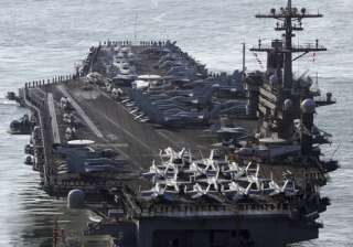 USS Carl Vinson aircraft carrier - India TV USS Carl Vinson aircraft carrier - India TV